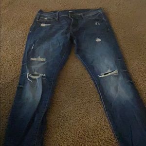 Aeropostale jeans with holes